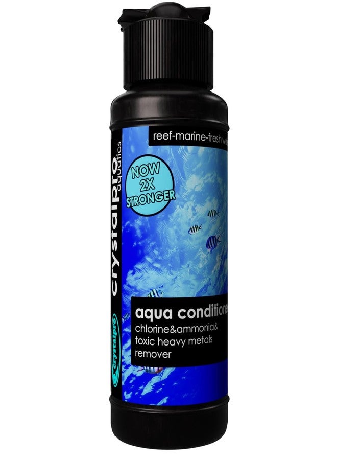 Crystalpro Aqua Conditioner - Treats 1250 Gallons - Aquarium Water Conditioner - Neutralizes Chlorine and Ammonia 4.2 Oz - Image 1